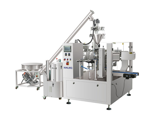 RL-GD8-200R/250R/300D雞精壺嘴袋全自動包裝機