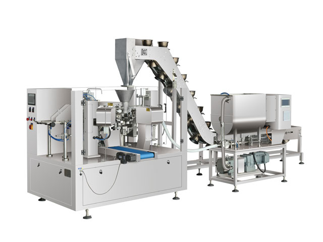 RL-GD8-260R 紅燒雞塊料理包包裝機